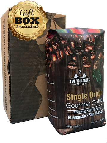 Medium Roast, Whole Bean, Single Origin - 1 lb - Premium Package